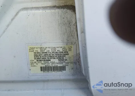 2009 Nissan Sentra 2.0S из США, поврежденный, VIN 3N1AB61E49L650996